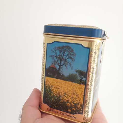 Echter Ostfriesen Tee vintage collectible metal tea tin