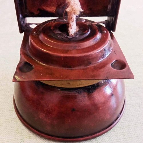 Authentic Antique Kerosene Lantern for Photographic Darkroom used