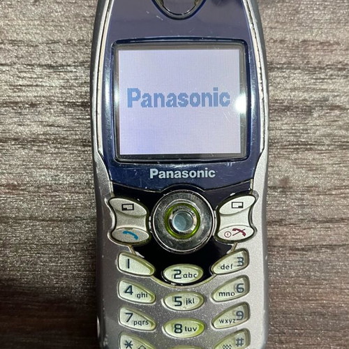 Panasonic EB-GD67 used mobile phone without back cover