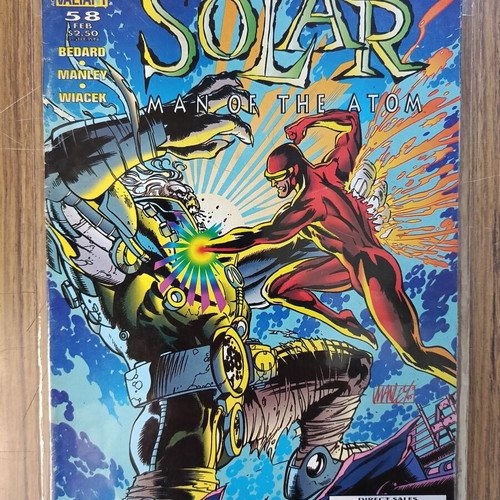 Solar Man of the Atom comic used 1991 Valiant