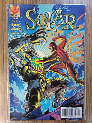 Solar Man of the Atom comic used 1991 Valiant