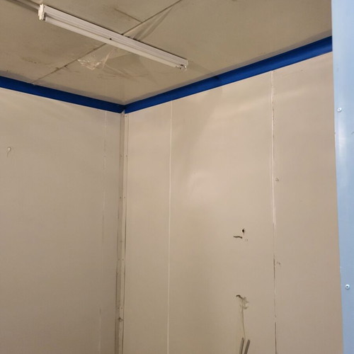 Modular Refrigeration Chamber 30m³ used, complete system with machine
