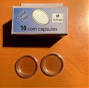 Καψουλες νομισματων 2 ευρω coin caps