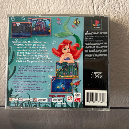 Disney Little Mermaid 2 PlayStation 1 like new, complete