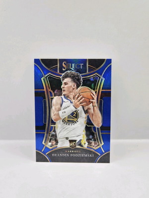 Panini Select Brandin Podziemski Blue Prizm Mezzanine rookie σαν καινούργιο