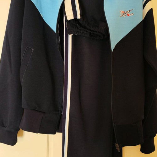 Boys' tracksuit used, blue