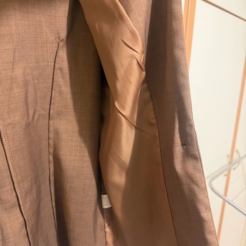 Brown spring jacket size S like new