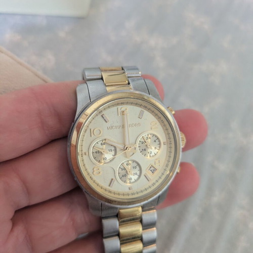 Michael Kors watch with two-tone bracelet new