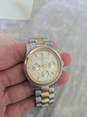 Michael Kors watch with two-tone bracelet new