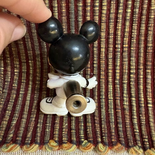 Set of six collectible Mickey Mouse and Donald Duck knobs like new