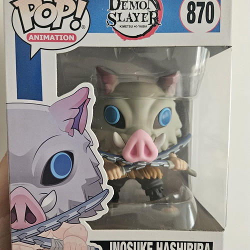 Inosuke #870 Funko Pop used with box damage