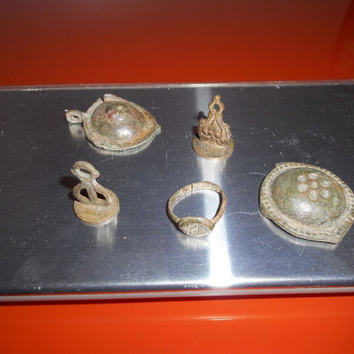 Ottoman items used, set of 5 pieces