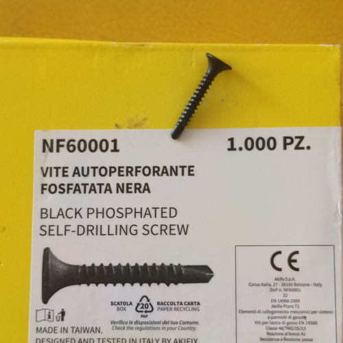 Black Screws Pack of 120