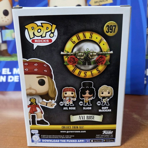 Funko Pop Rocks #397 Guns N Roses Axl Rose new figure