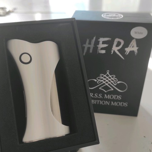 Hera 60W Mod By Ambition Mods & R.S.S. Mods new, white