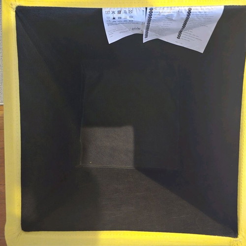 IKEA Storage Stool (yellow)