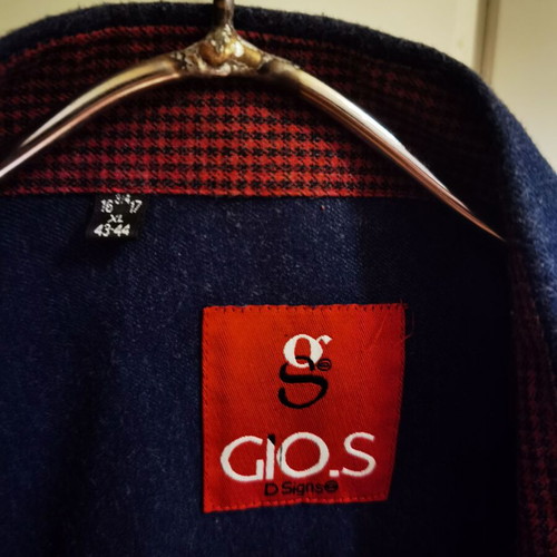 Gios Eppo men's checkered shirt XL like new