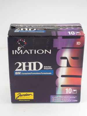 Imation 2HD 3.5" High Density Floppy Disks Pack of 5 New