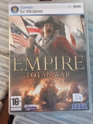 Empire Total War PC game new, strategy
