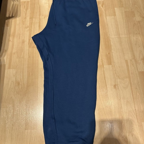 Nike baggy blue cuffed joggers size XXL