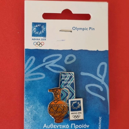 Authentic Athens 2004 Olympic Pin Set of 8, New