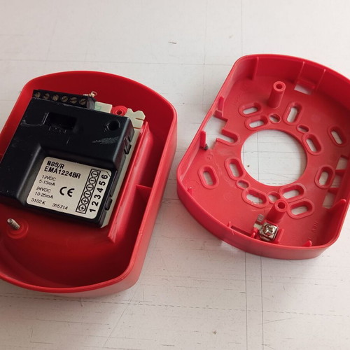 System Sensor Fire Alarm Siren Model EMA/1224BR used