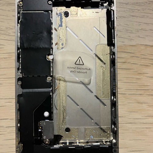 iPhone 4 used without back cover, battery, and charging cable