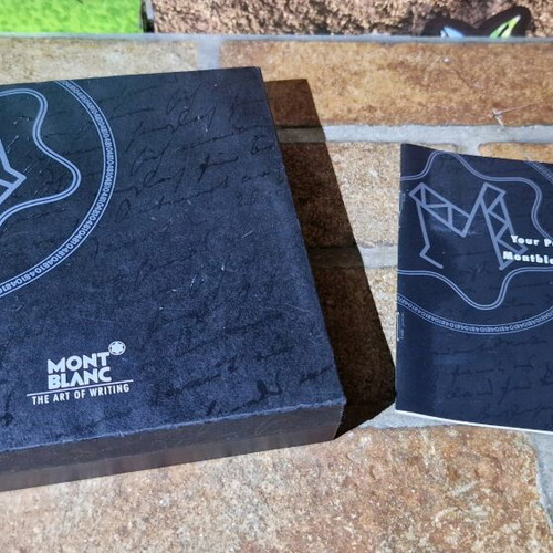 Original Montblanc Meisterstuck box used for Solitaire Doue