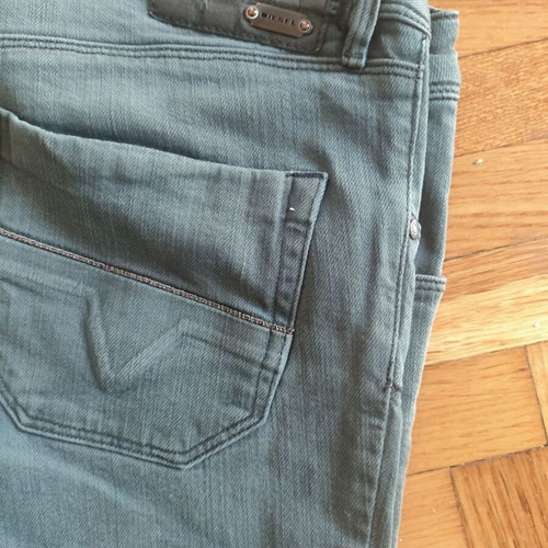Diesel women's cotton jeans size 28 like new, gray blue