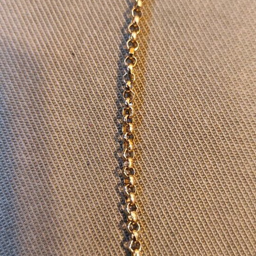 DKNY necklace chain new, gold color