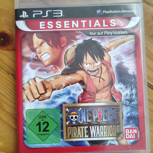 One Piece Pirate Warriors PS3 game used, complete with manual