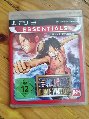One Piece Pirate Warriors PS3 game used, complete with manual