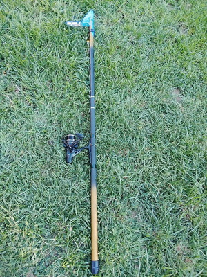 Fishing rod Boloneze 5.00m with Rikimaro 2000 reel, new