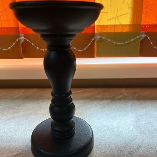 Candlestick new wooden German solid wood