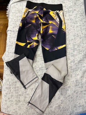 Adidas Climalite sports leggings like new with calf transparency