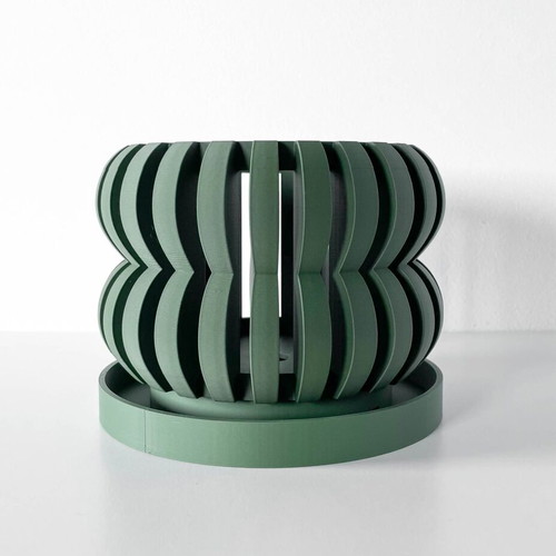 Orchid Pot Oli 3D Printed Eco-Friendly PLA