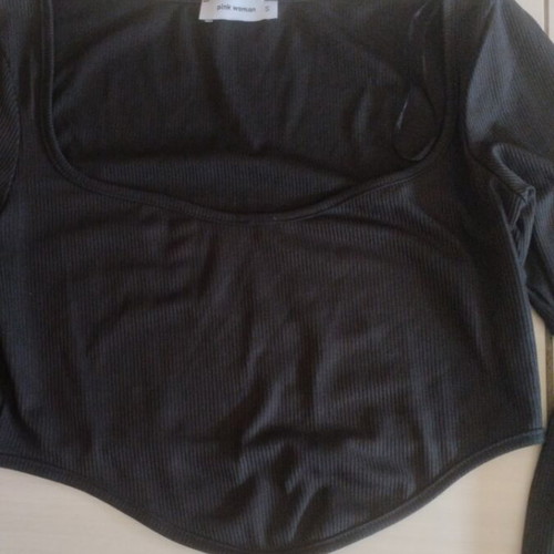 Blouse with long sleeves like new, size S
