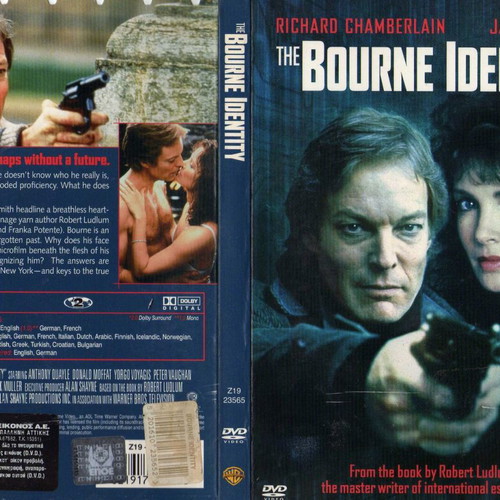 The Bourne Identity DVD used, action adventure drama with subtitles