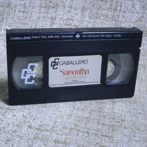 Samantha I Love You VHS used, romantic genre, Greek subtitles