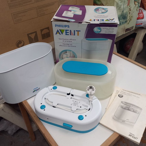 Philips Avent 3-in-1 Electric Steam Sterilizer like new