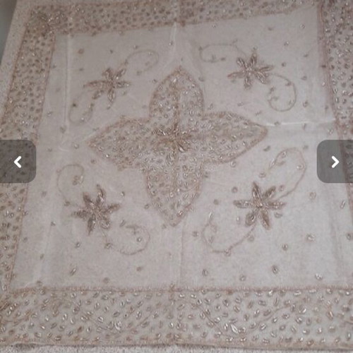 Table linen set like new with tablecloth, runner, and napkins