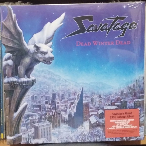 Savatage Dead Winter Dead 2LP red vinyl new collector's edition