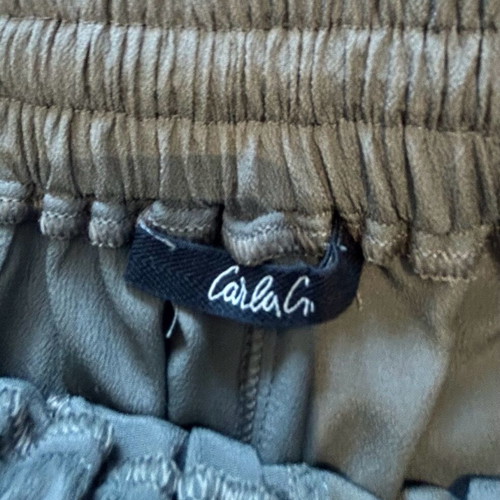 Carla G pants khaki size 40 (XS) like new