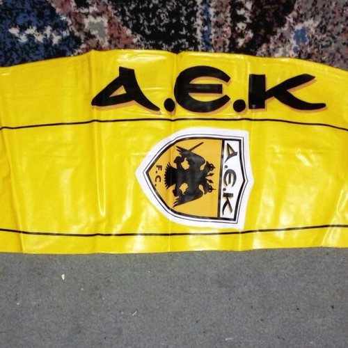Collectible inflatable AEK banana from the 90s authentic