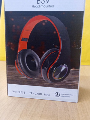 Bluetooth headphones B39 wireless headset new, black