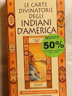 Le Carte Divinatorie Degli Indiani D'America book and cards like new