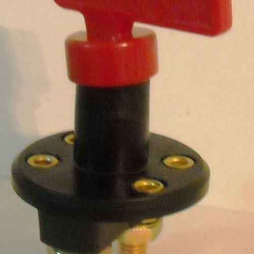 Car battery switch new, orange color