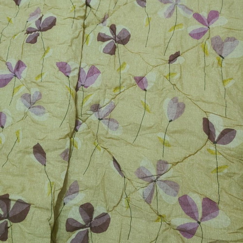 Single quilt used 140 x 220 cm, 50% cotton 50% polyester