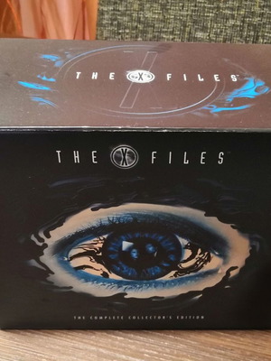 The X-Files DVD μεταχειρισμένο, σετ σεζόν 1-9 με ταινία