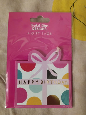 Rachel Ellen Designs gift tags, pack of 4